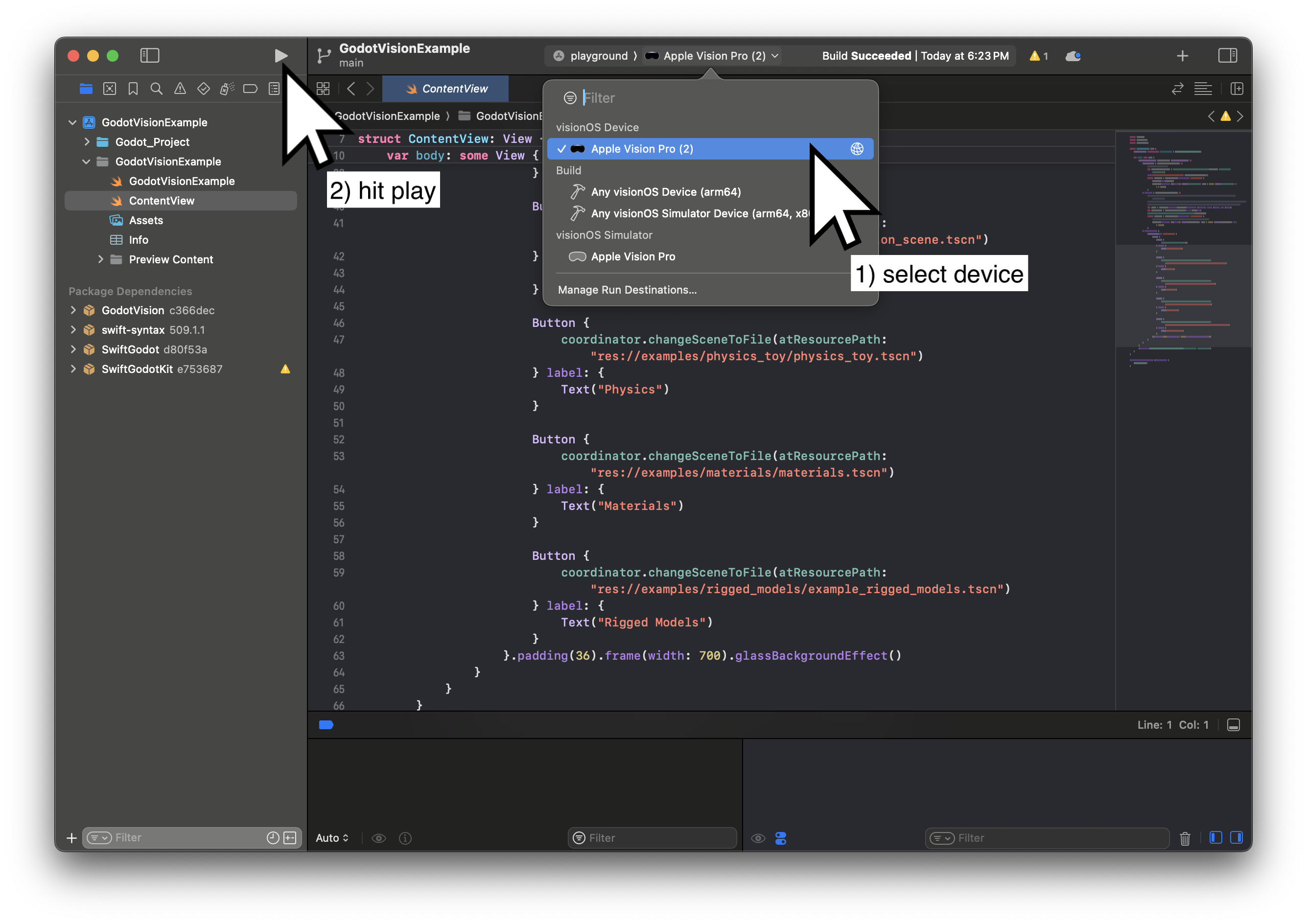 Get Started GodotVision Get Started GodotVision